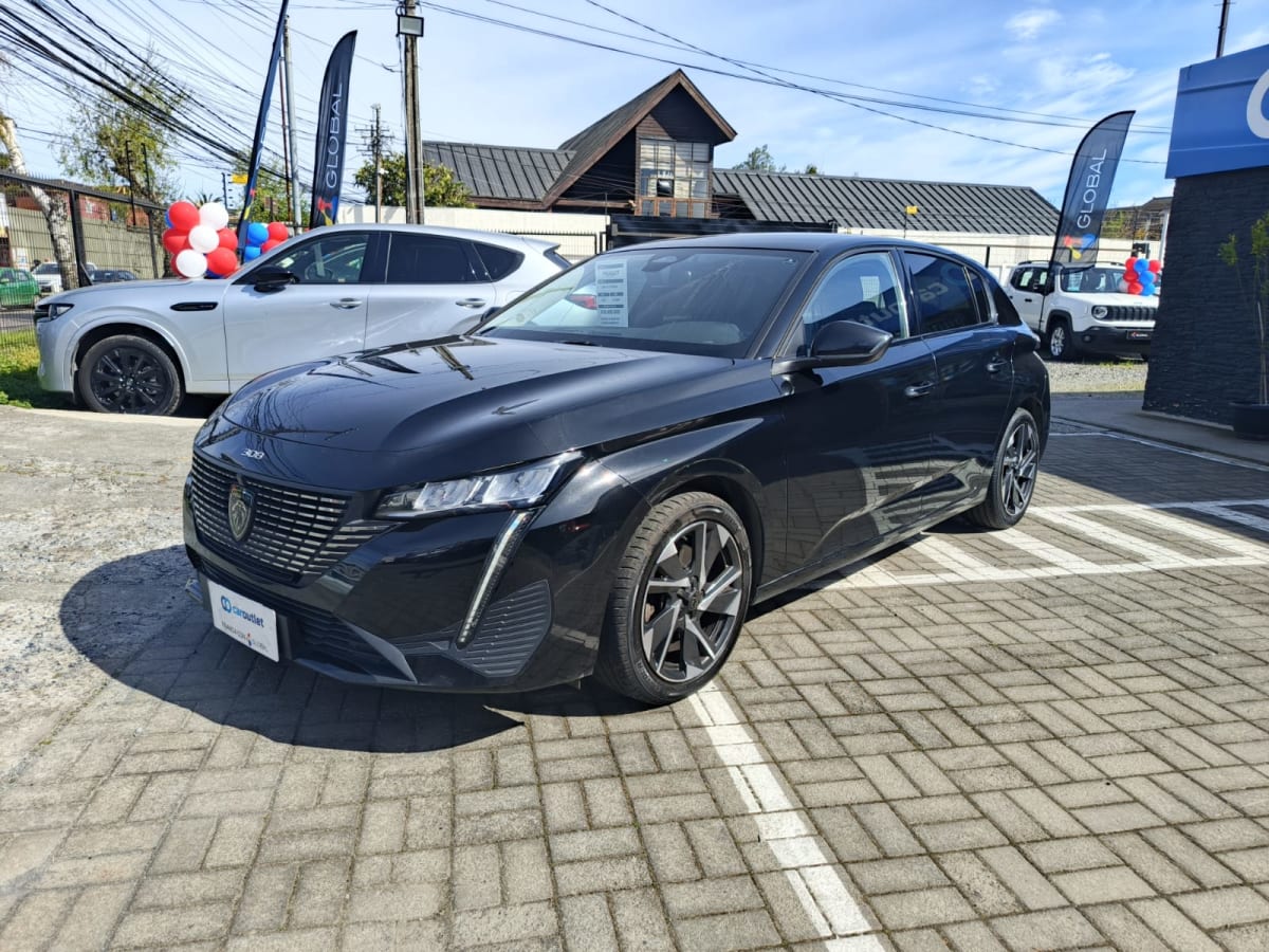 2025 Peugeot 308 Bluehdi 1.5 Negro - Imagen 1