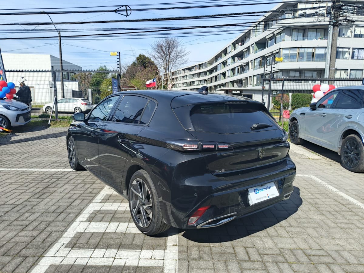2025 Peugeot 308 Bluehdi 1.5 Negro - Miniatura 2