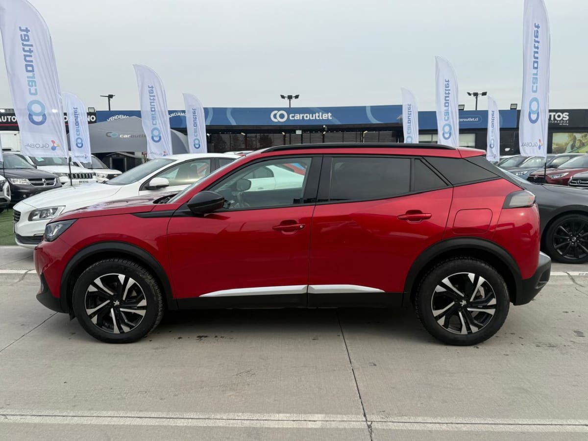 2022 Peugeot 2008 Allure Bluehdi Rojo - Miniatura 2