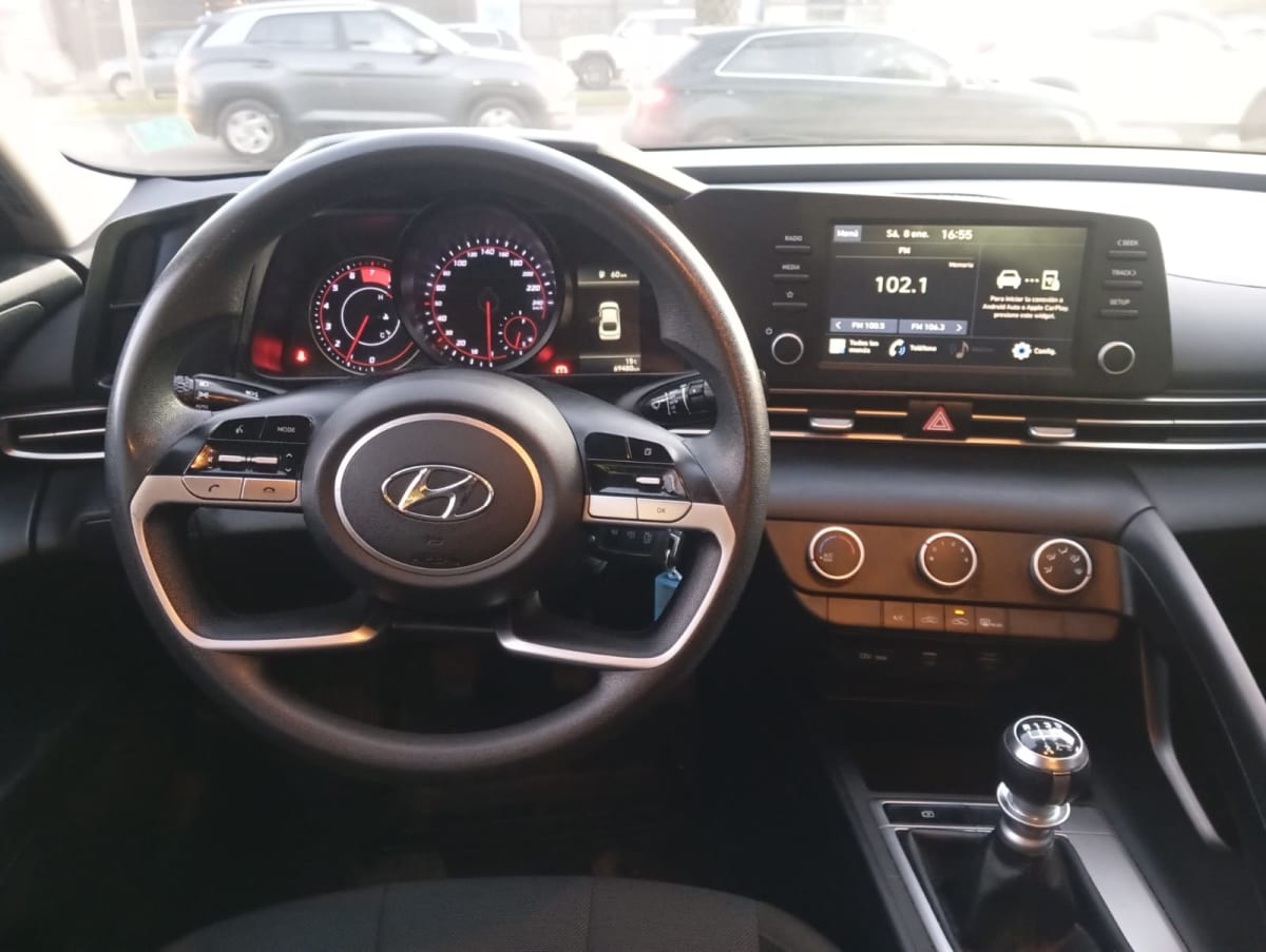 2023 Hyundai Elantra Cn7 1.6 Gris - Miniatura 7