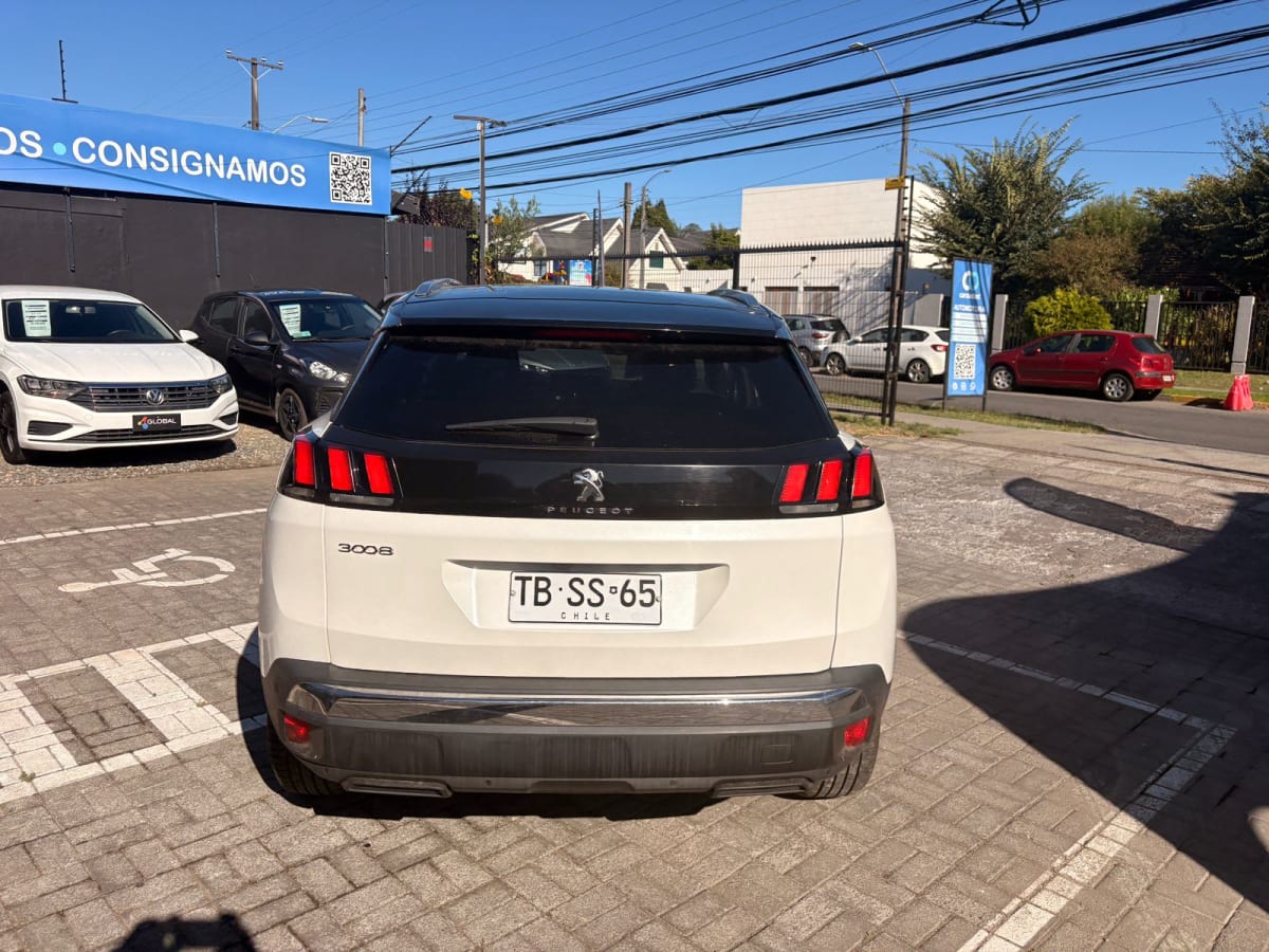 2024 Peugeot 3008 Blue HDI Blanco - Miniatura 3
