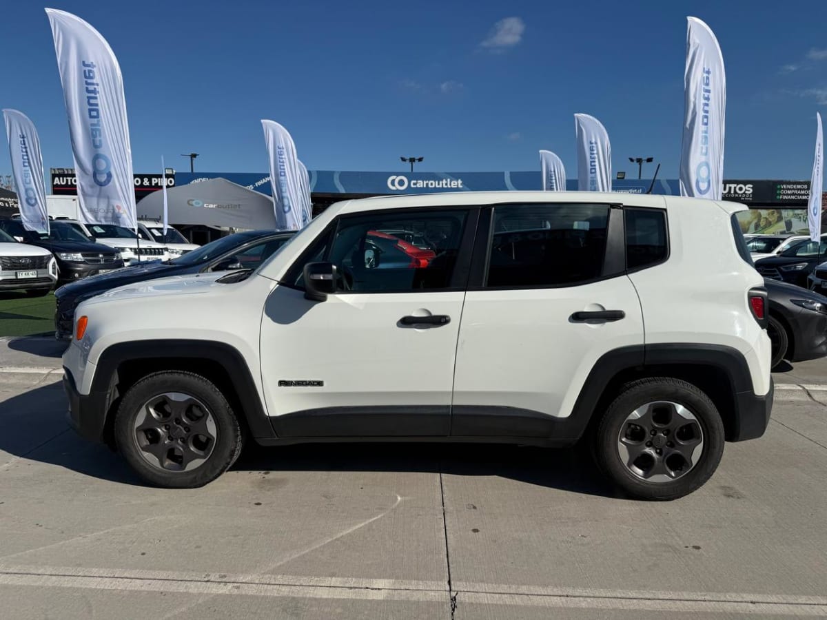 2018 Jeep Renegade Sport 1.8 Blanco - Miniatura 2