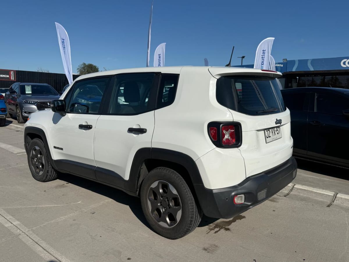 2018 Jeep Renegade Sport 1.8 Blanco - Miniatura 3