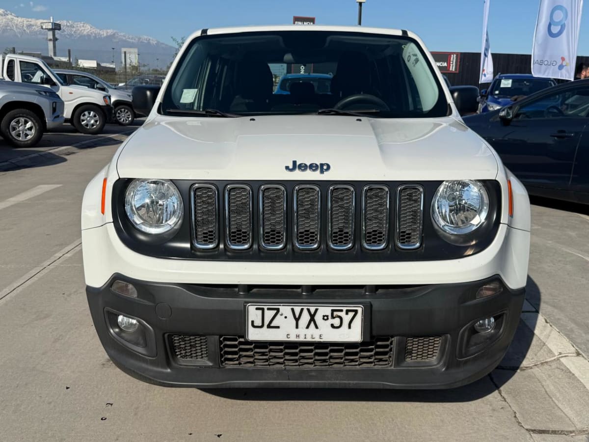 2018 Jeep Renegade Sport 1.8 Blanco - Miniatura 8