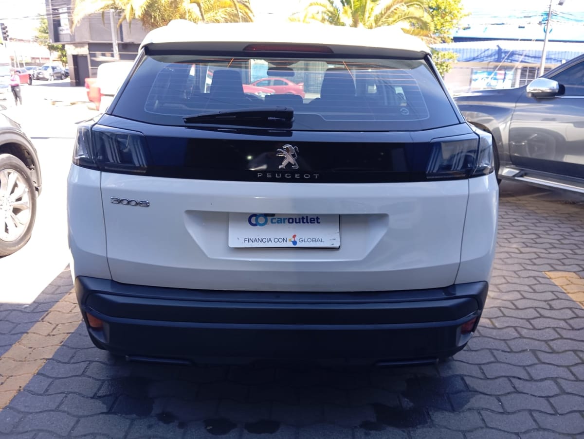 2022 Peugeot 3008 Bluehdi 1.5 Blanco - Miniatura 3