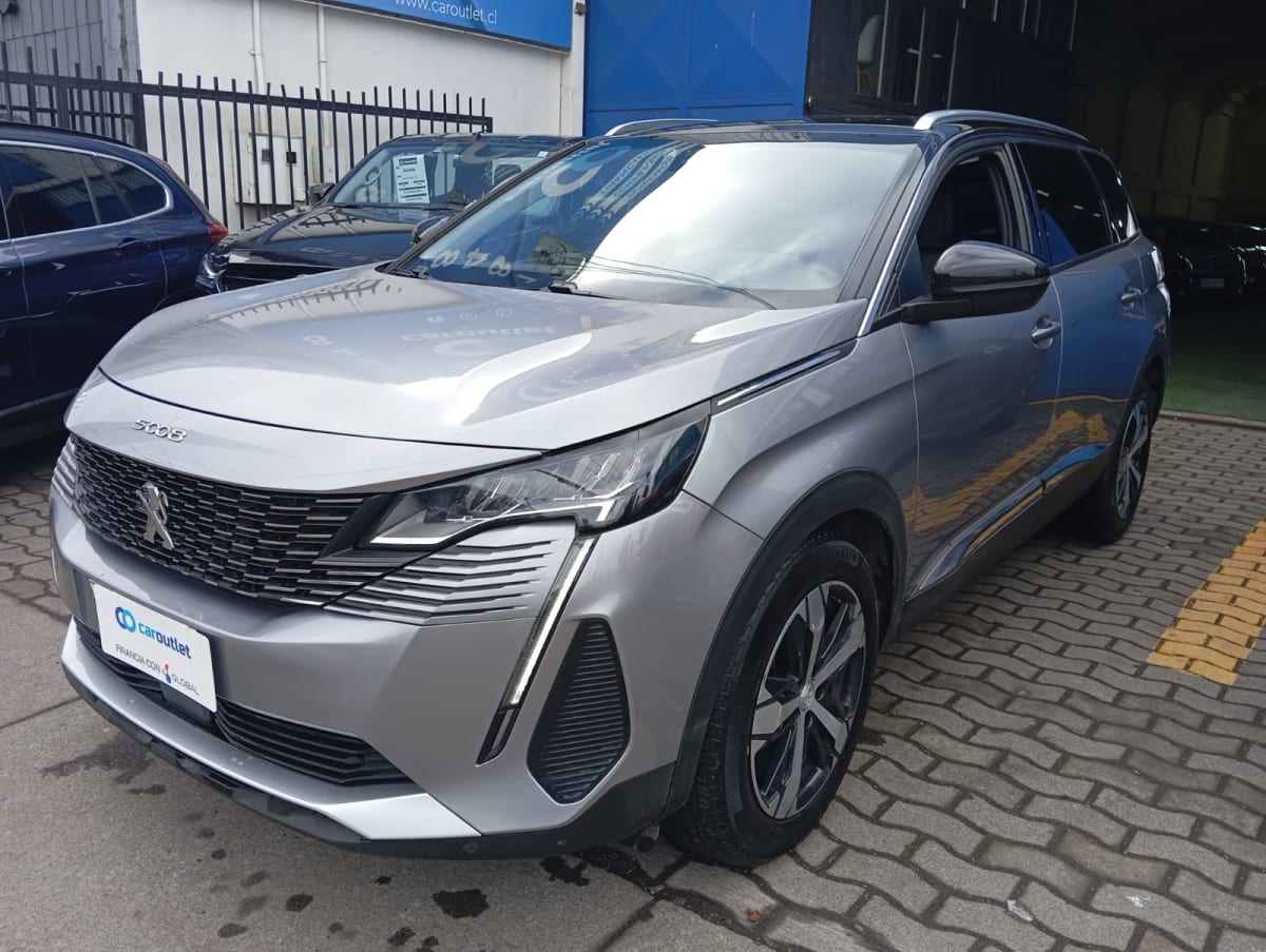 2021 Peugeot 5008 Allure Bluehdi Gris - Imagen 1