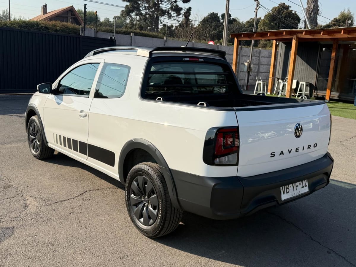 2025 Volkswagen Saveiro CD 4x2 Blanco - Miniatura 3
