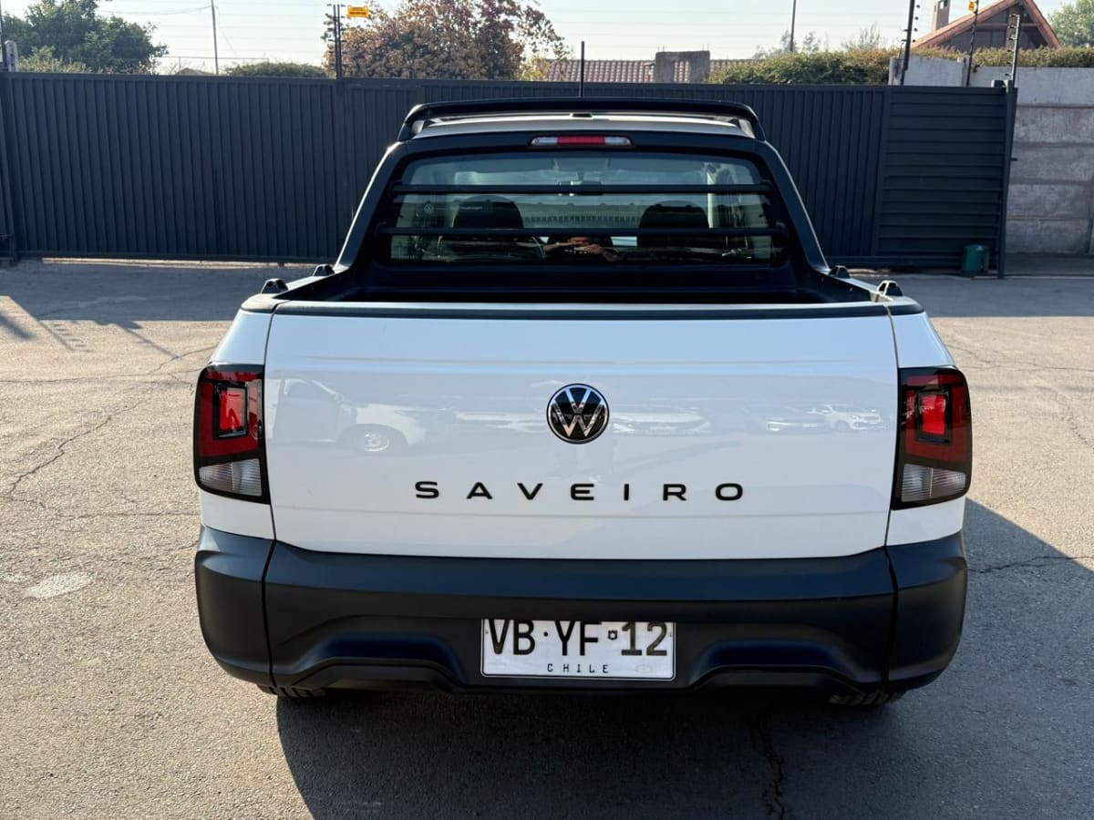 2025 Volkswagen Saveiro CD 4x2 Blanco - Miniatura 4