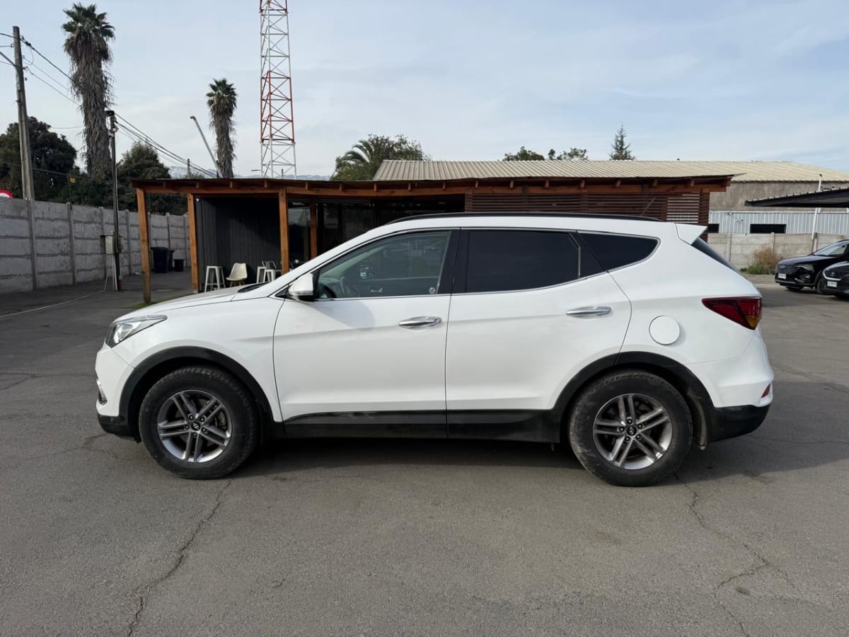 2017 Hyundai Santa Fe 2.4 Blanco - Miniatura 2