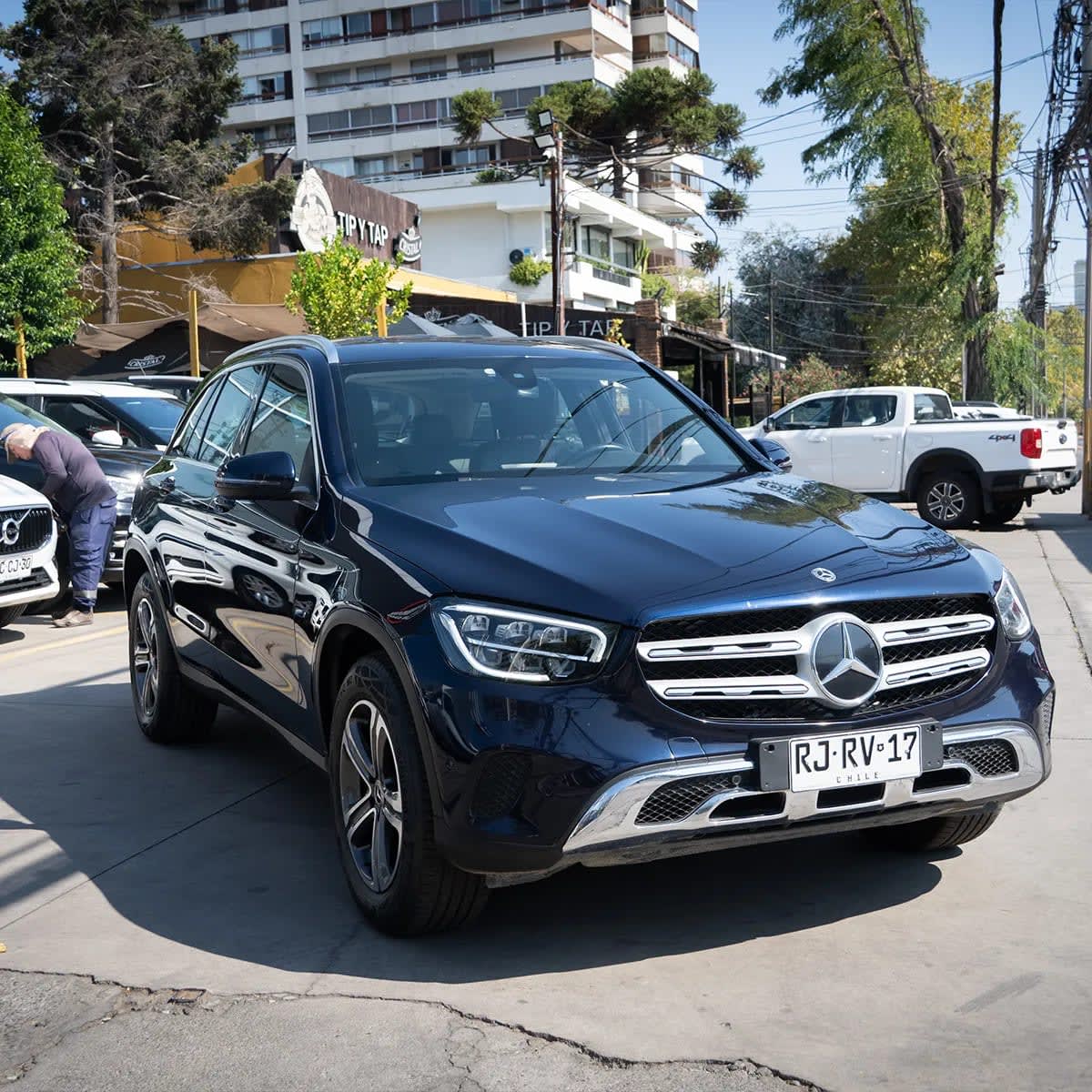 2022 Mercedes-Benz GLC 220D Azul - Imagen 1