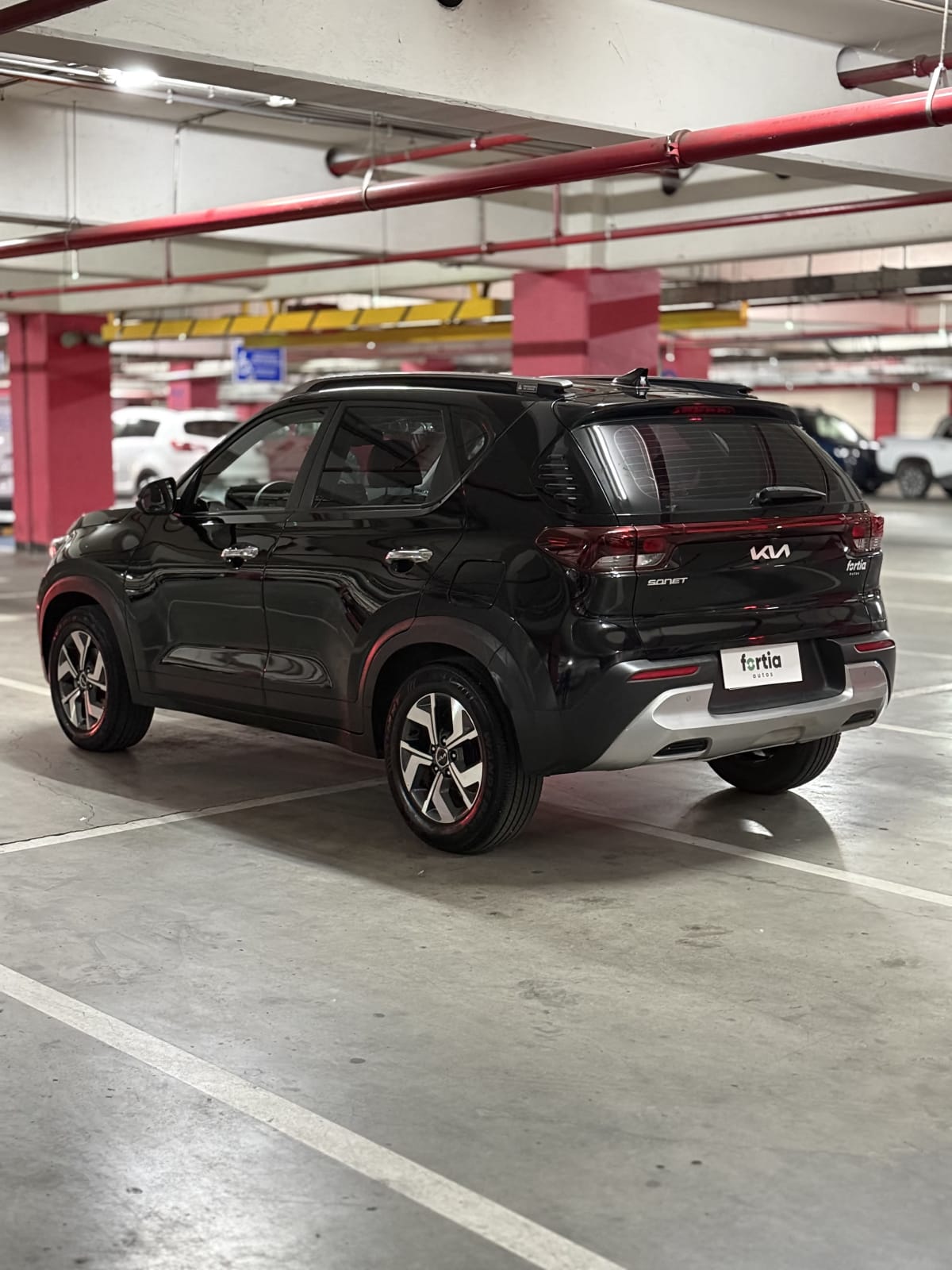 2023 KIA Sonet EX Negro - Miniatura 3