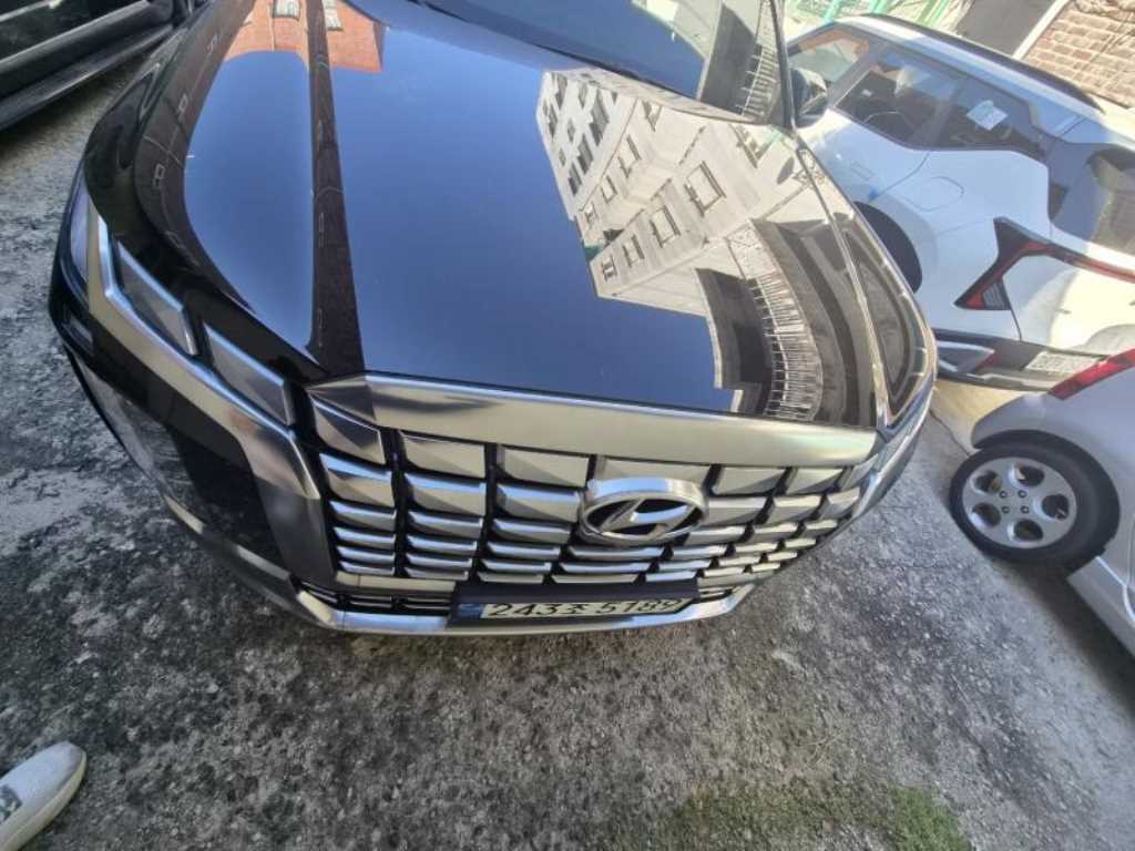 2023 Hyundai Palisade Gasoline Negro - Miniatura 4