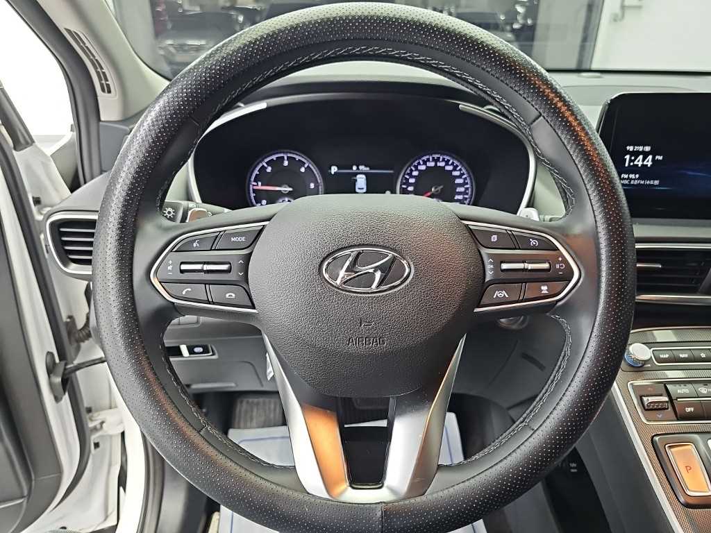 2022 Hyundai Santa Fe Ref 418392 White - Miniatura 9