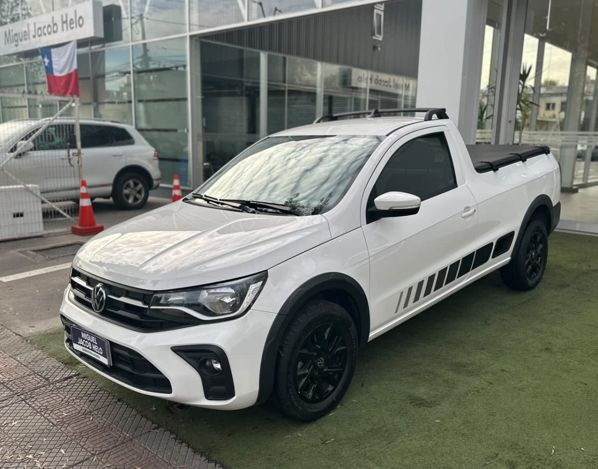 2025 Volkswagen Saveiro Cabina Blanco - Miniatura 3