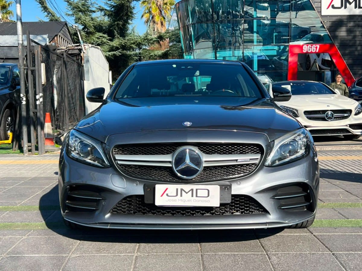 2019 MERCEDES-BENZ C43 AMG BITURBO Gris - Miniatura 2
