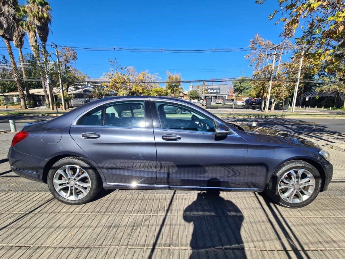 2015 Mercedes-Benz C180 1.6 Gris - Miniatura 3
