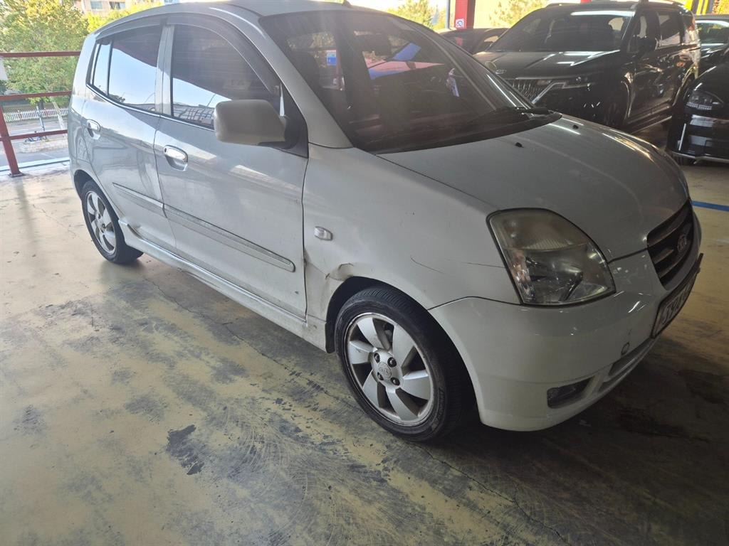 2007 KIA Morning Ref 418851 Gasoline White - Miniatura 2