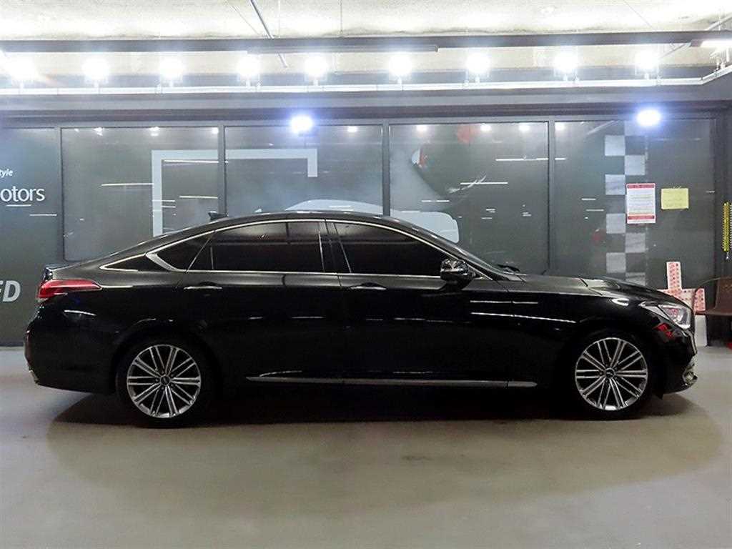 2018 Genesis G80 3.3 Negro - Miniatura 3