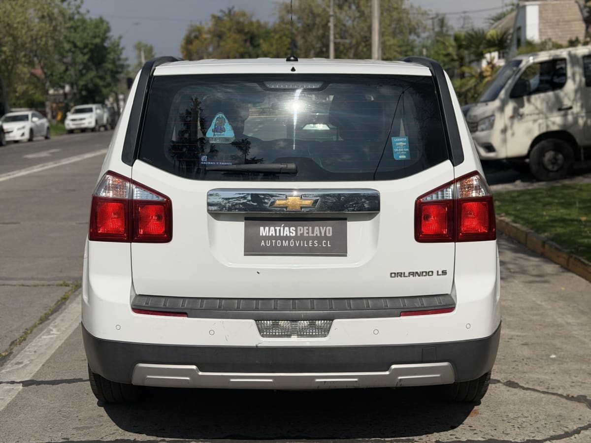 2015 Chevrolet Orlando LS Blanco - Miniatura 7