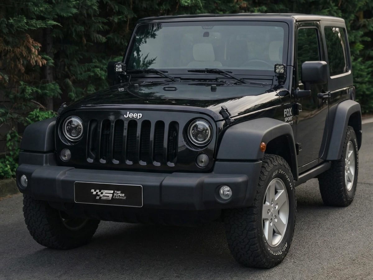 2013 Jeep WRANGLER SPORT 2.8 Negro - Imagen 1
