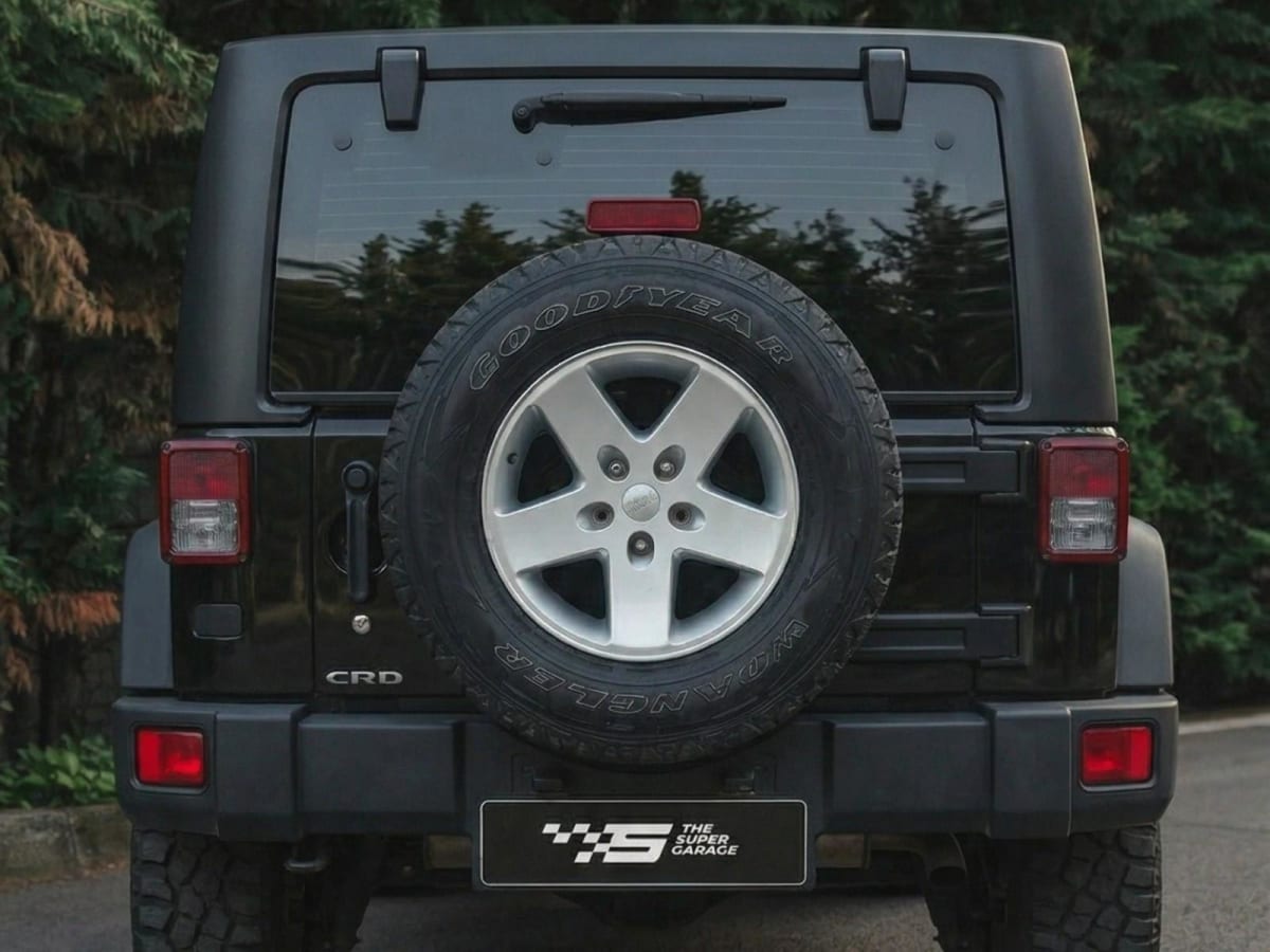 2013 Jeep WRANGLER SPORT 2.8 Negro - Miniatura 4