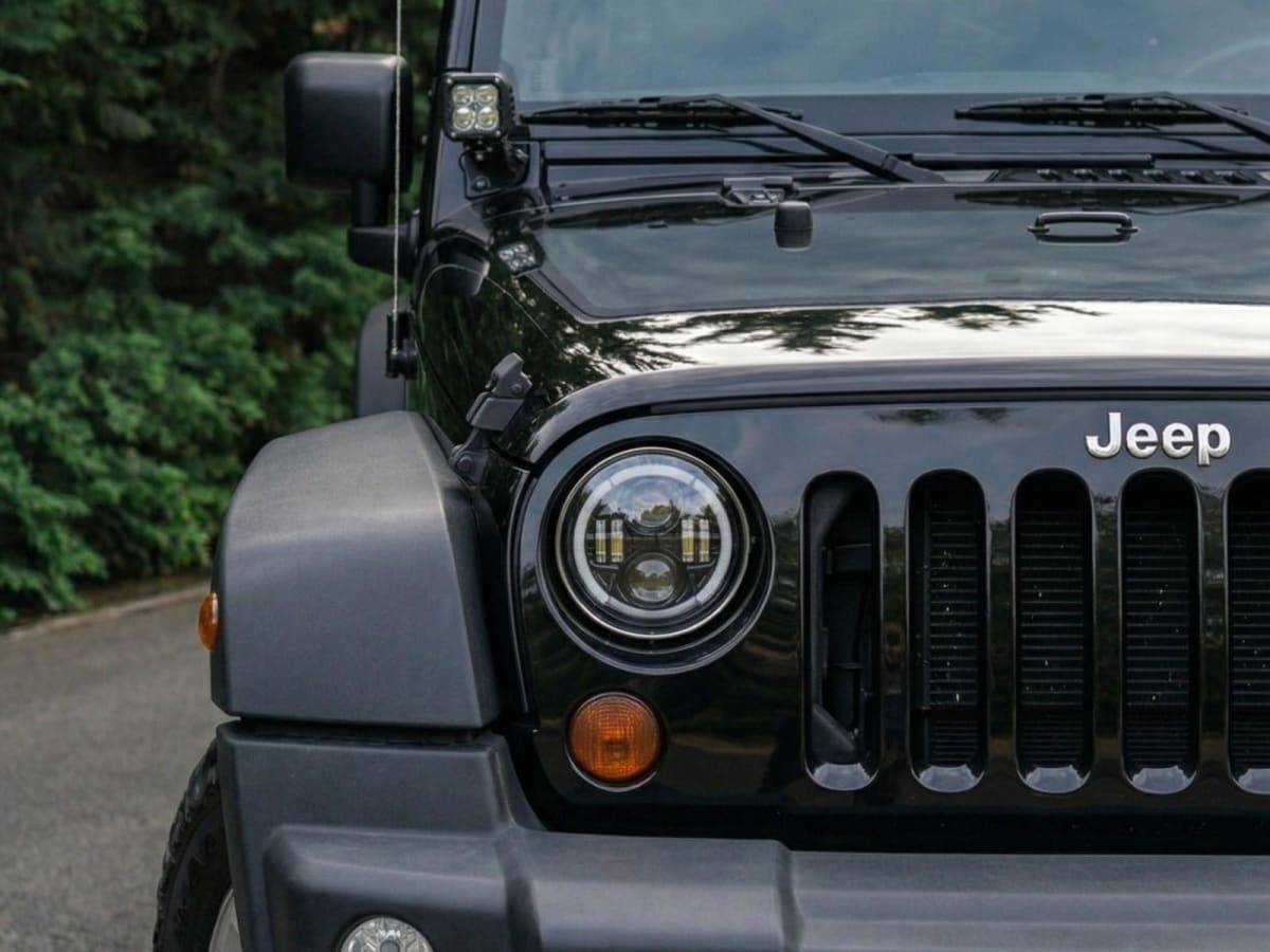2013 Jeep WRANGLER SPORT 2.8 Negro - Miniatura 8