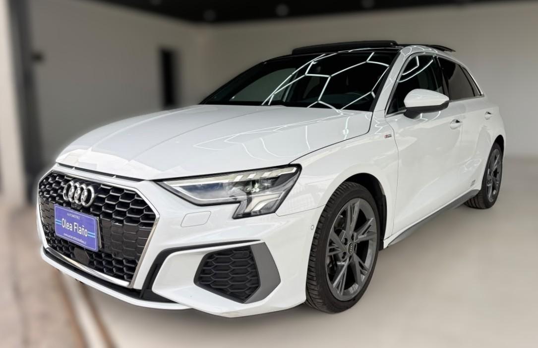 2023 AUDI A3 SPORTBACK SLINE 35 Blanco - Imagen 1