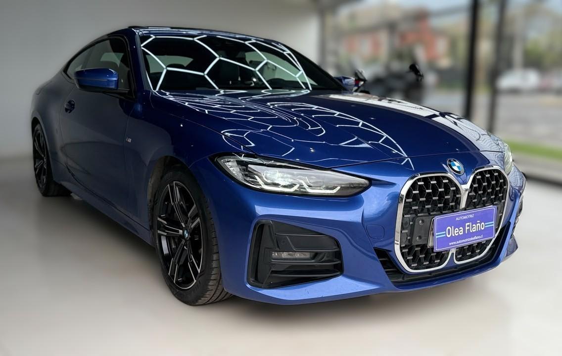 2023 BMW 430I COUPE M SPORT 2.0T Azul - Miniatura 4