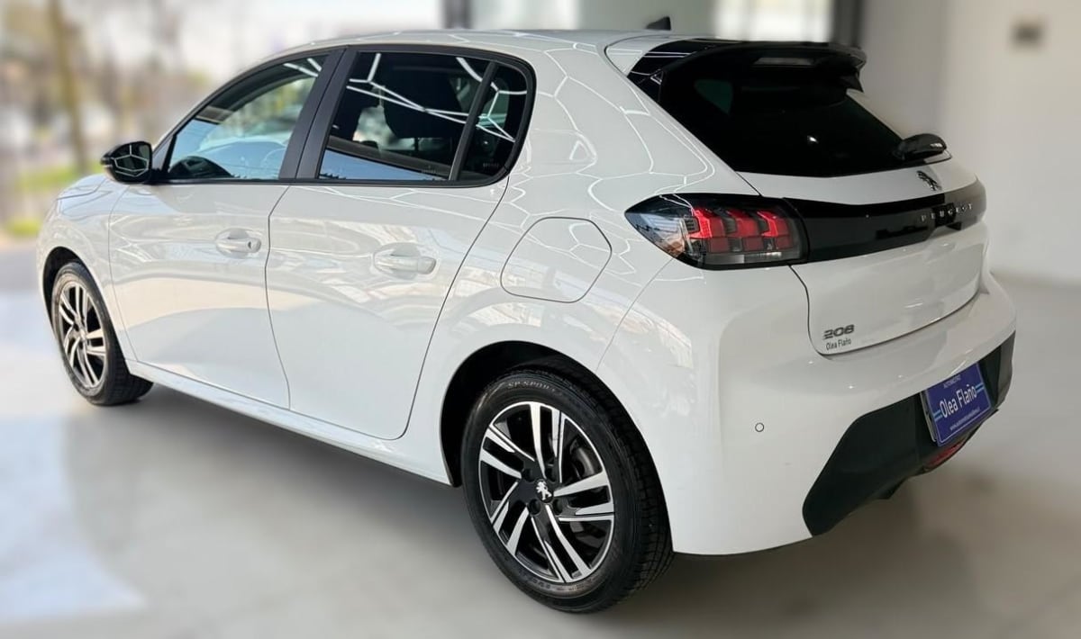 2023 PEUGEOT 208 ALLURE Blanco - Miniatura 6