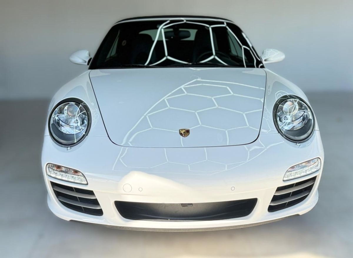 2011 PORSCHE 911 CARRERA 4S Blanco - Miniatura 3