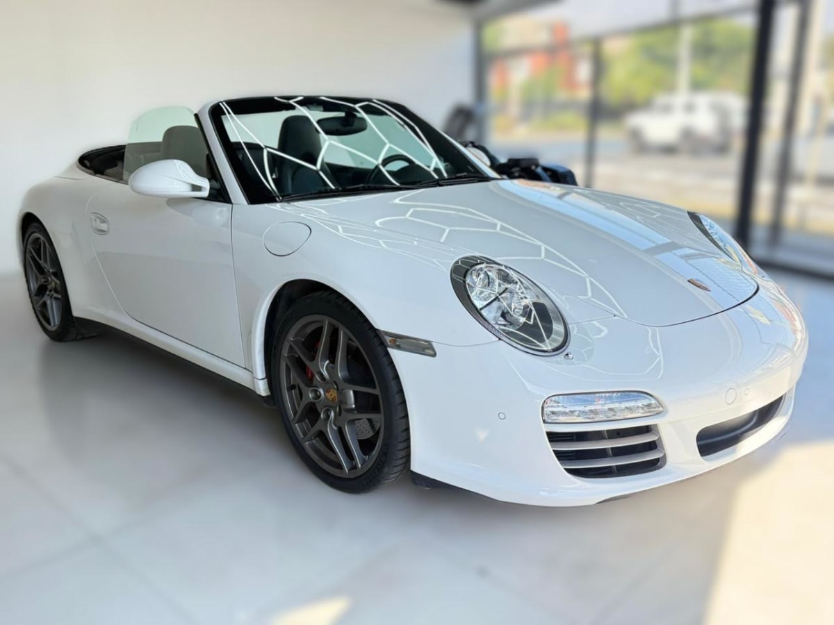 2011 PORSCHE 911 CARRERA 4S Blanco - Miniatura 5