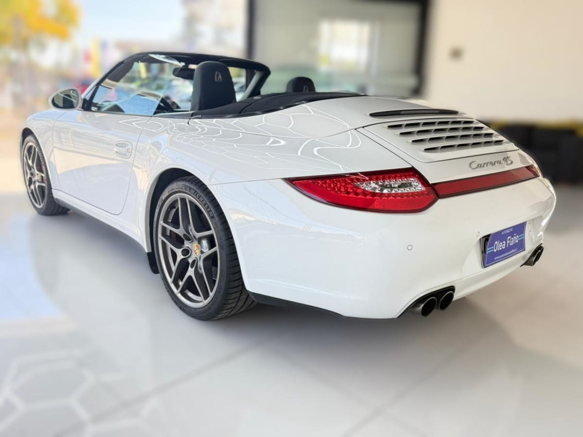 2011 PORSCHE 911 CARRERA 4S Blanco - Miniatura 9