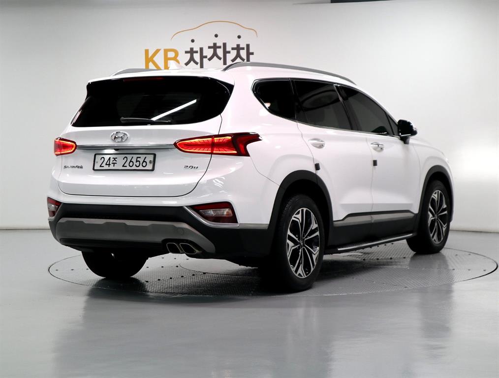 2019 Hyundai Santa Fe TM Blanco - Miniatura 3
