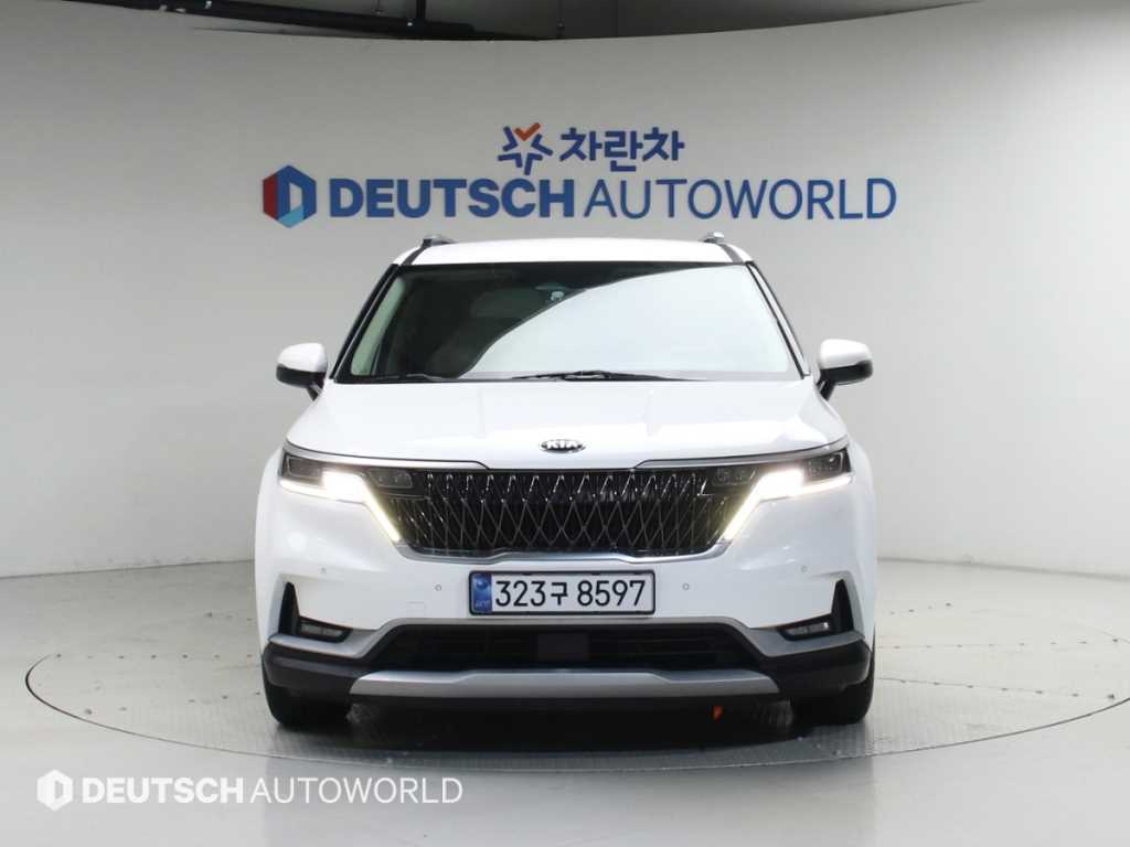 2021 Kia Carnival 4th Blanco - Miniatura 3