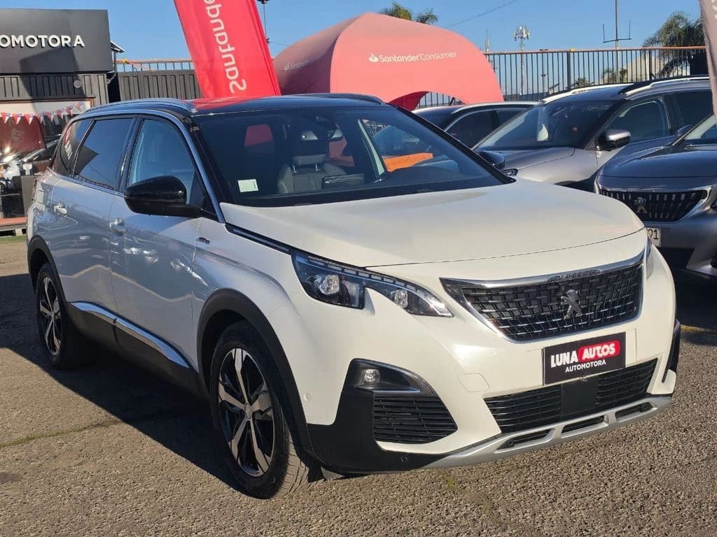 2020 PEUGEOT 5008 BLUE - Miniatura 3