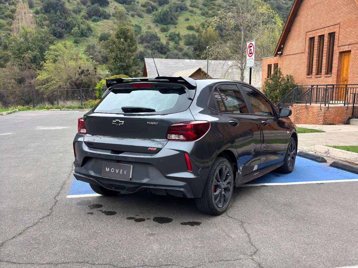 2024 Chevrolet ONIX HB 1.0 LTZ MT Gris - Miniatura 4