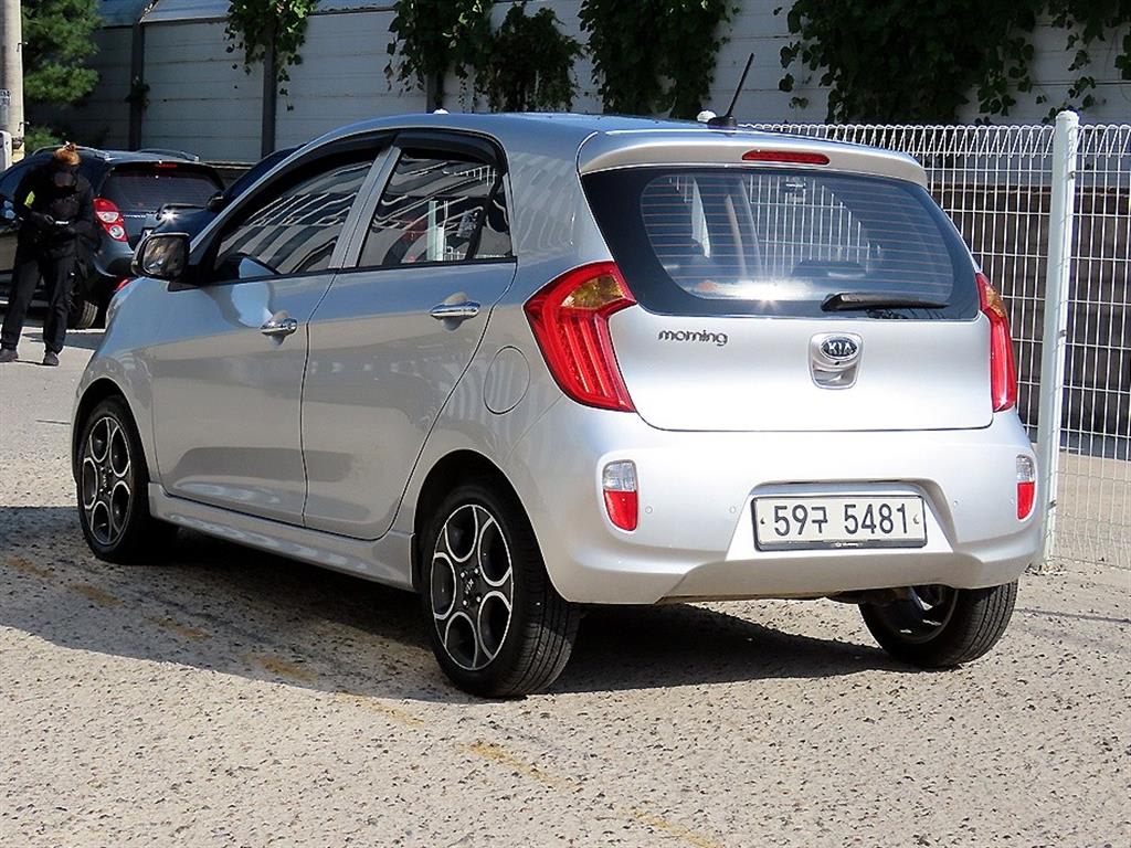 2012 KIA Morning Ref 419284 Gasoline Silver - Miniatura 3