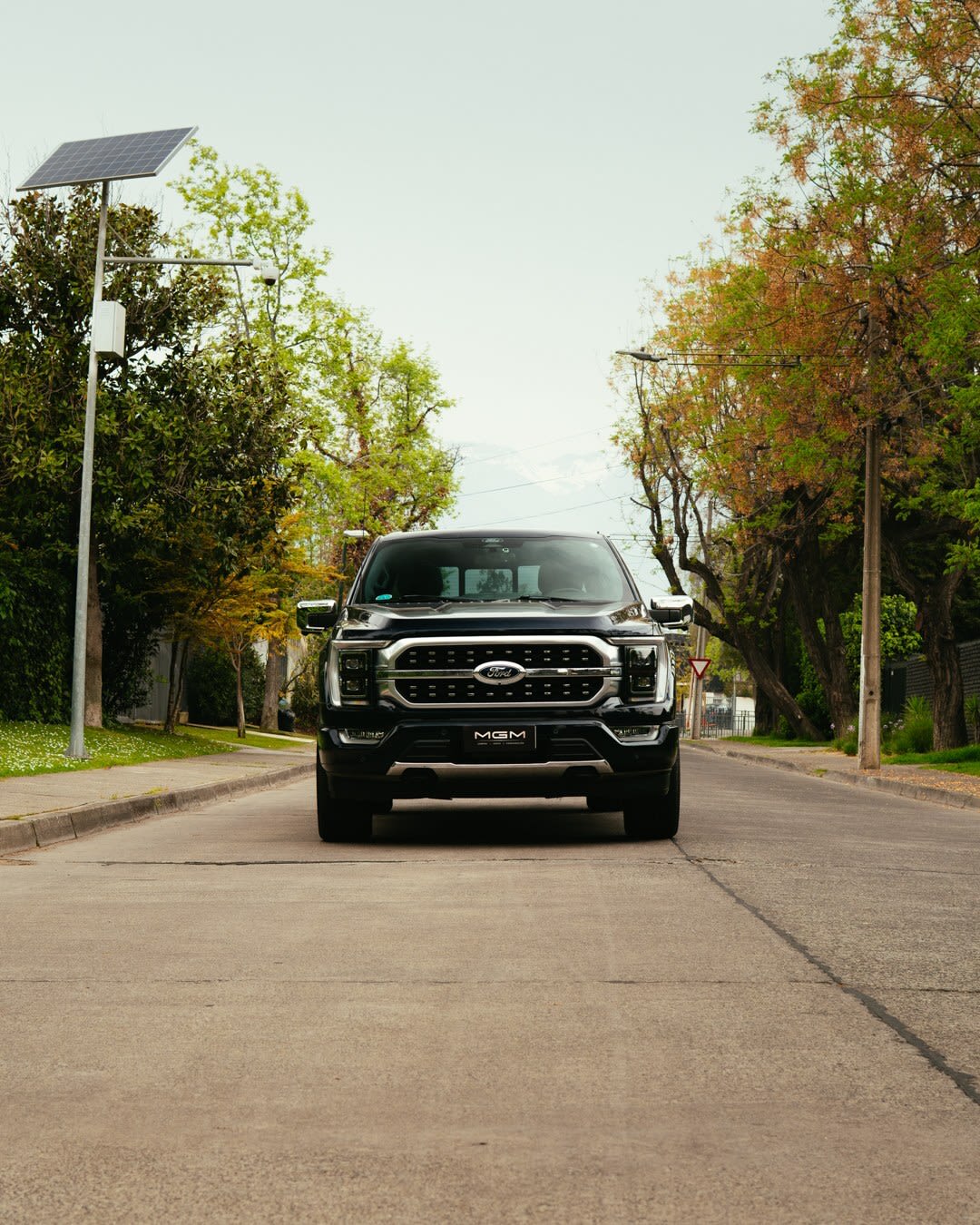 2023 Ford F-150 PLATINUM 3.5 Azul - Miniatura 4