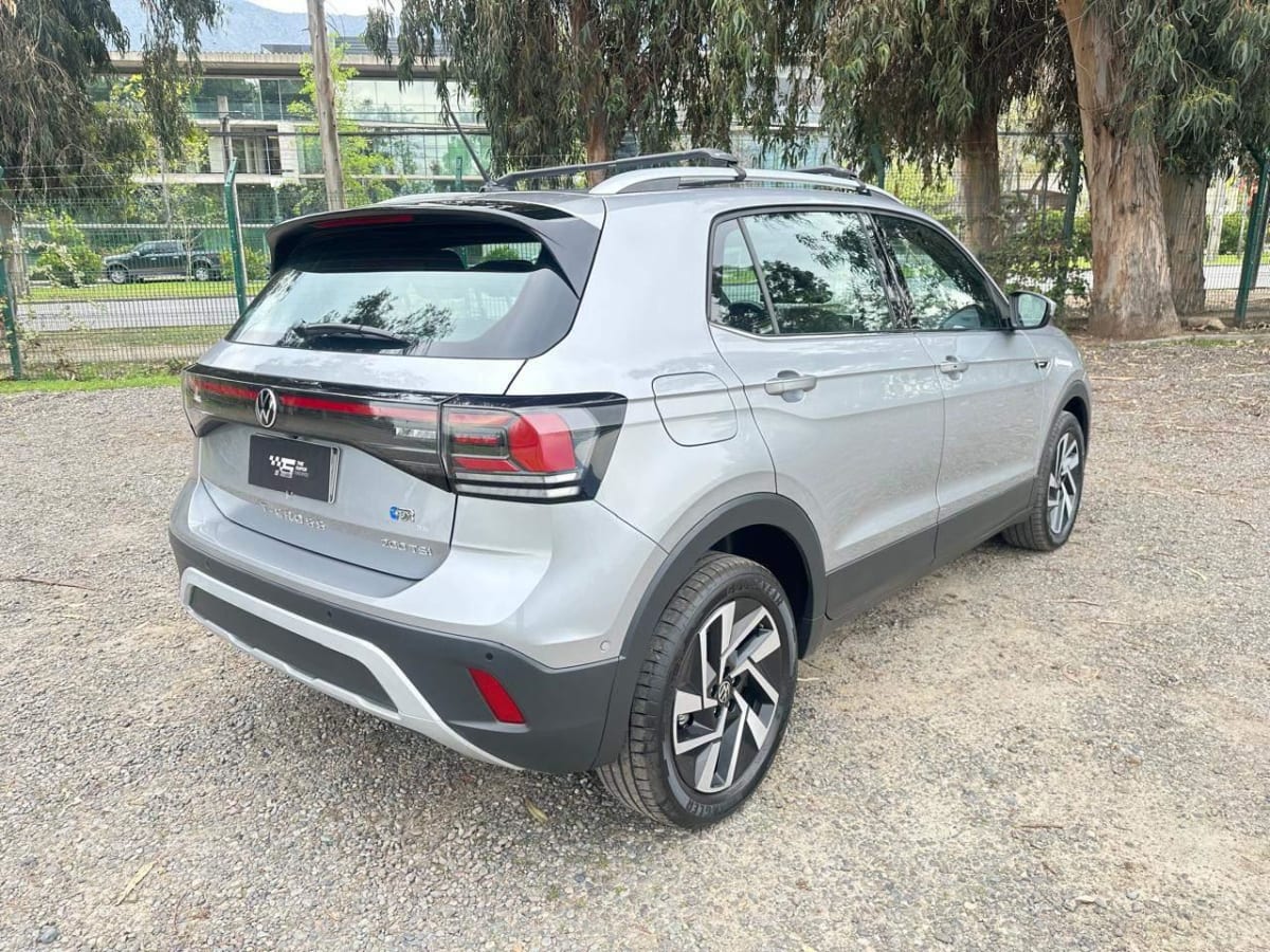 2025 Volkswagen T CROSS TSI 1.0 1.0 Plata - Miniatura 5