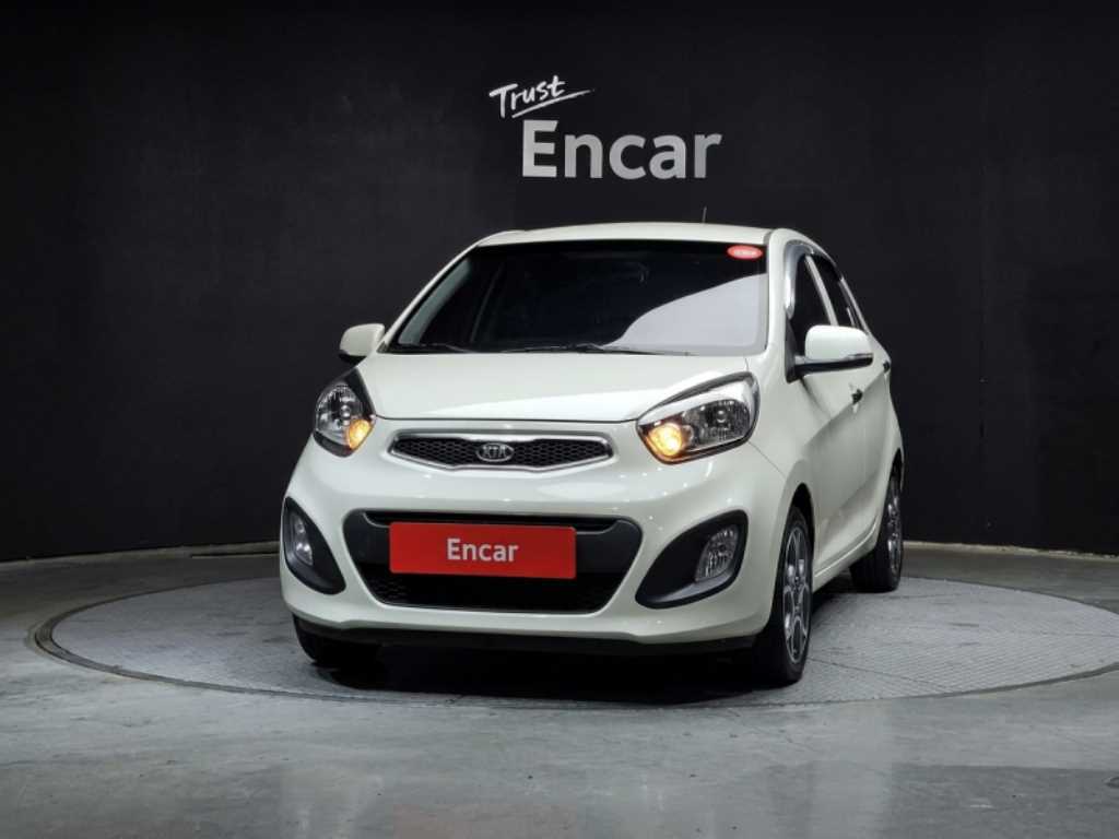 2012 KIA Morning Ref 419350 Gasoline White - Miniatura 3