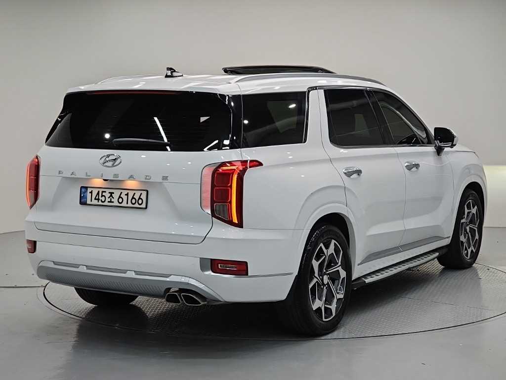 2021 Hyundai Palisade Diesel Blanco - Miniatura 4