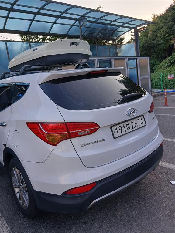 2013 Hyundai Santa Fe DM Blanco - Miniatura 9