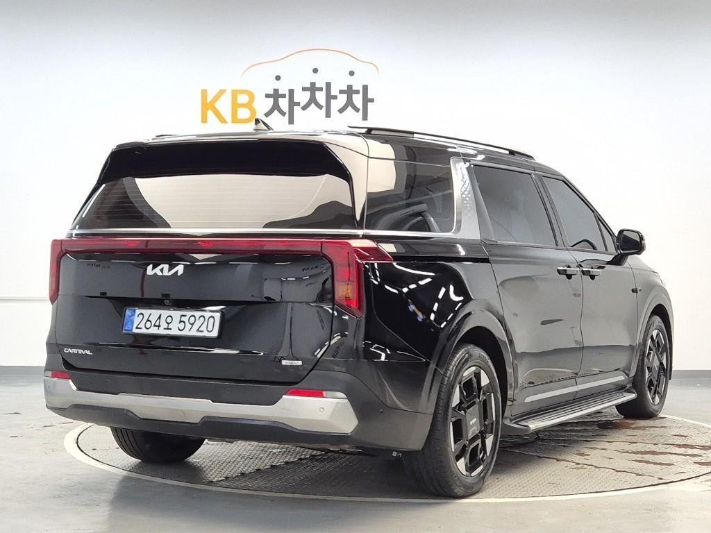 2025 Kia Carnival Hybrid Negro - Miniatura 3