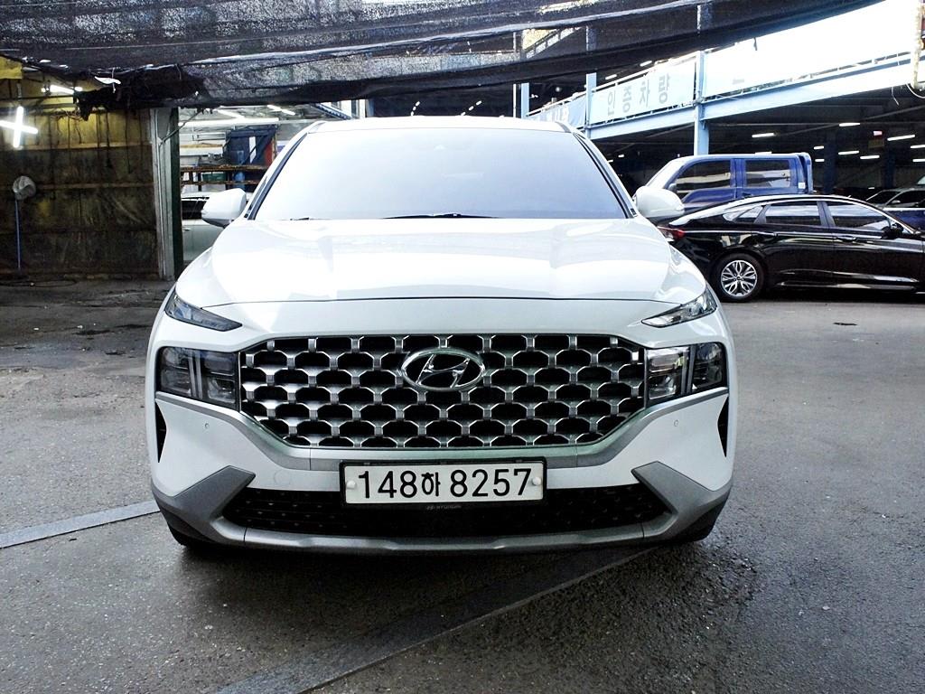 2021 Hyundai Santa Fe Diesel Blanco - Imagen 1