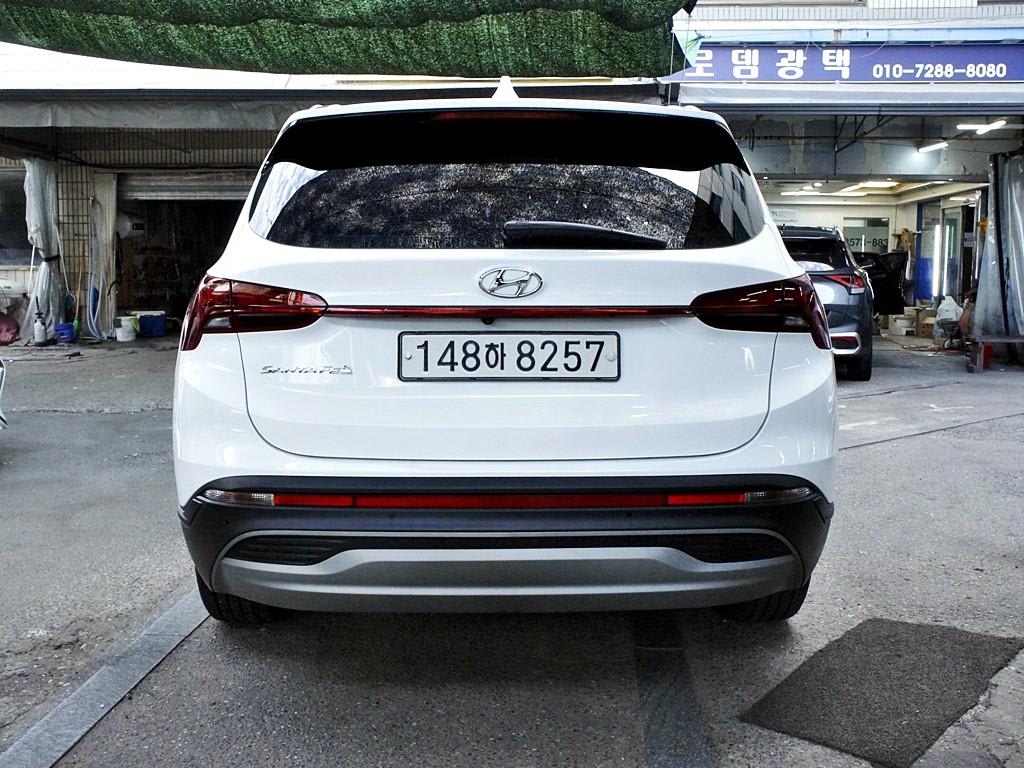 2021 Hyundai Santa Fe Diesel Blanco - Miniatura 3