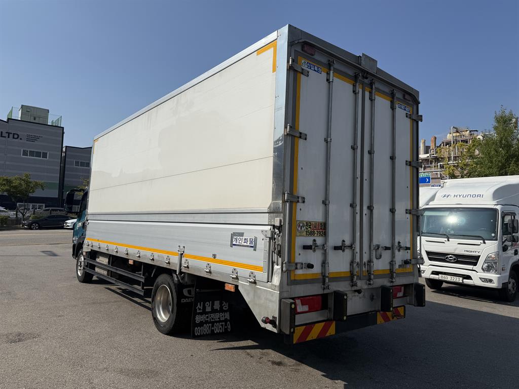 2024 Medium And Large Cargo Truck Body Azul - Miniatura 6