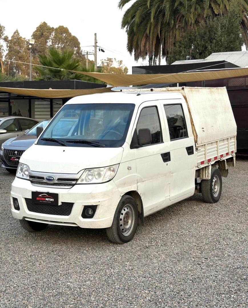 2022 Karry Q22 CABINA DOBLE CABINA Blanco - Miniatura 2