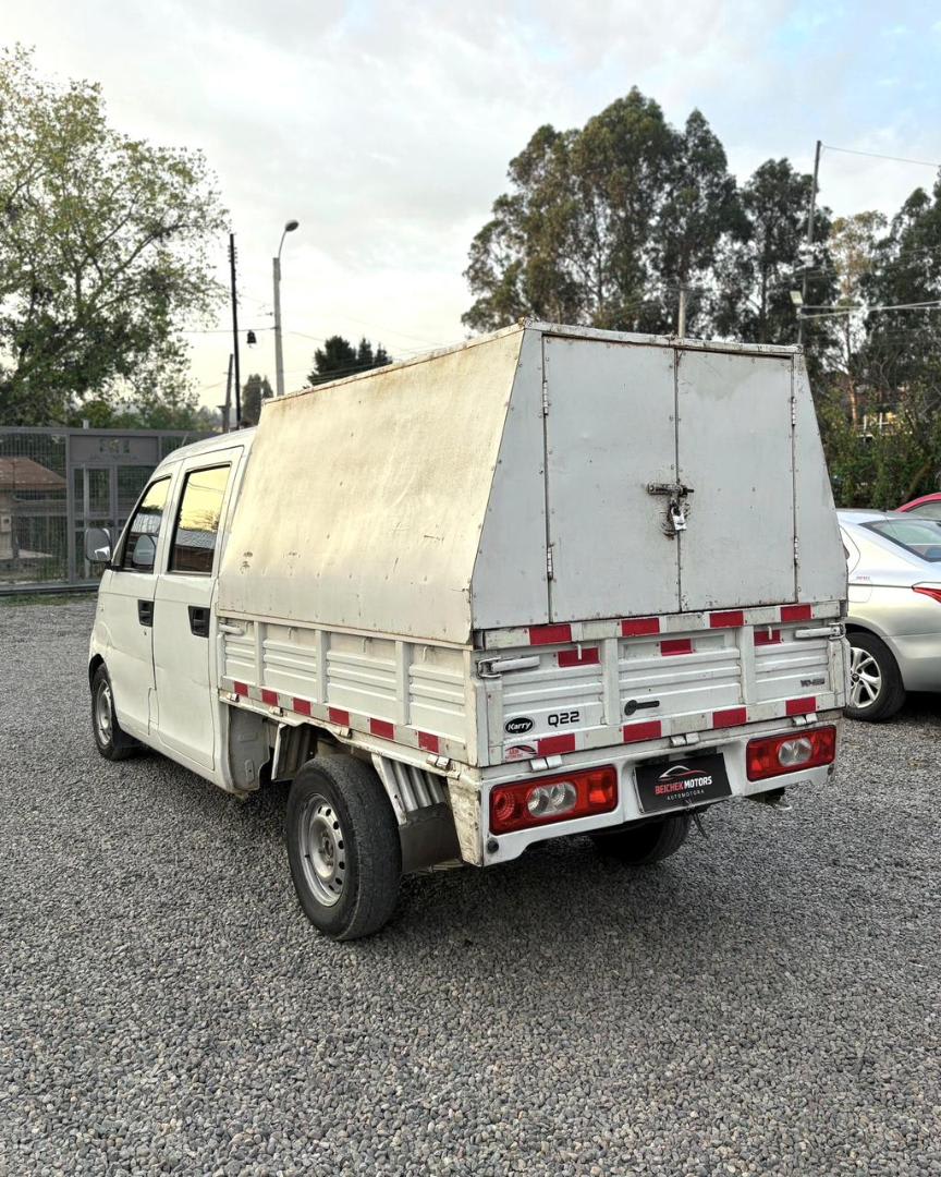 2022 Karry Q22 CABINA DOBLE CABINA Blanco - Miniatura 5