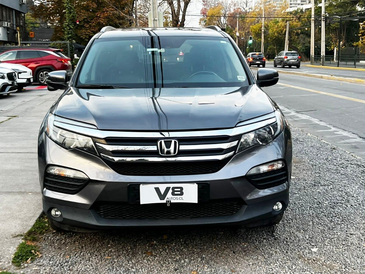 2018 HONDA PILOT TOURING Gris - Miniatura 2