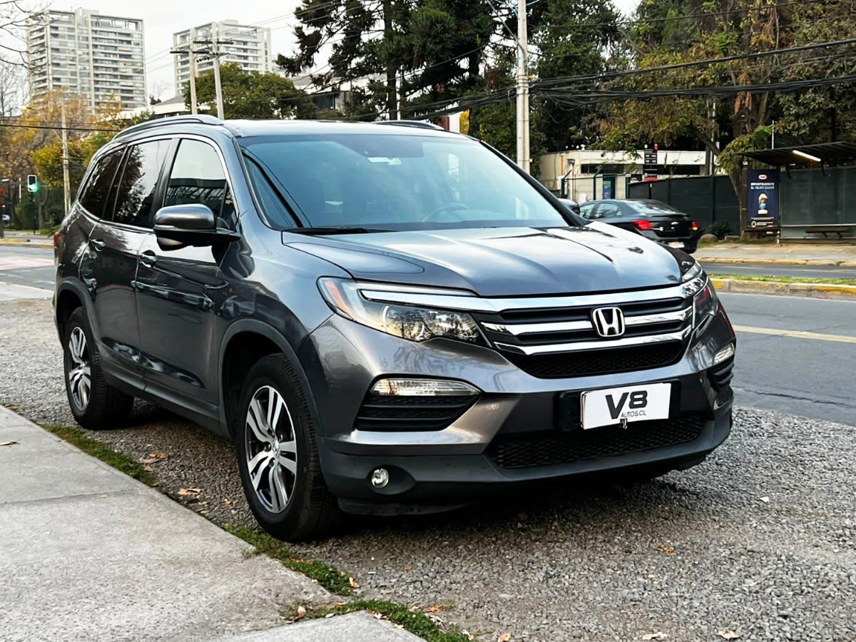 2018 HONDA PILOT TOURING Gris - Miniatura 3